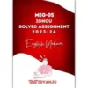 IGNOU MEG 05 solved assignment 2023-24 pdf download